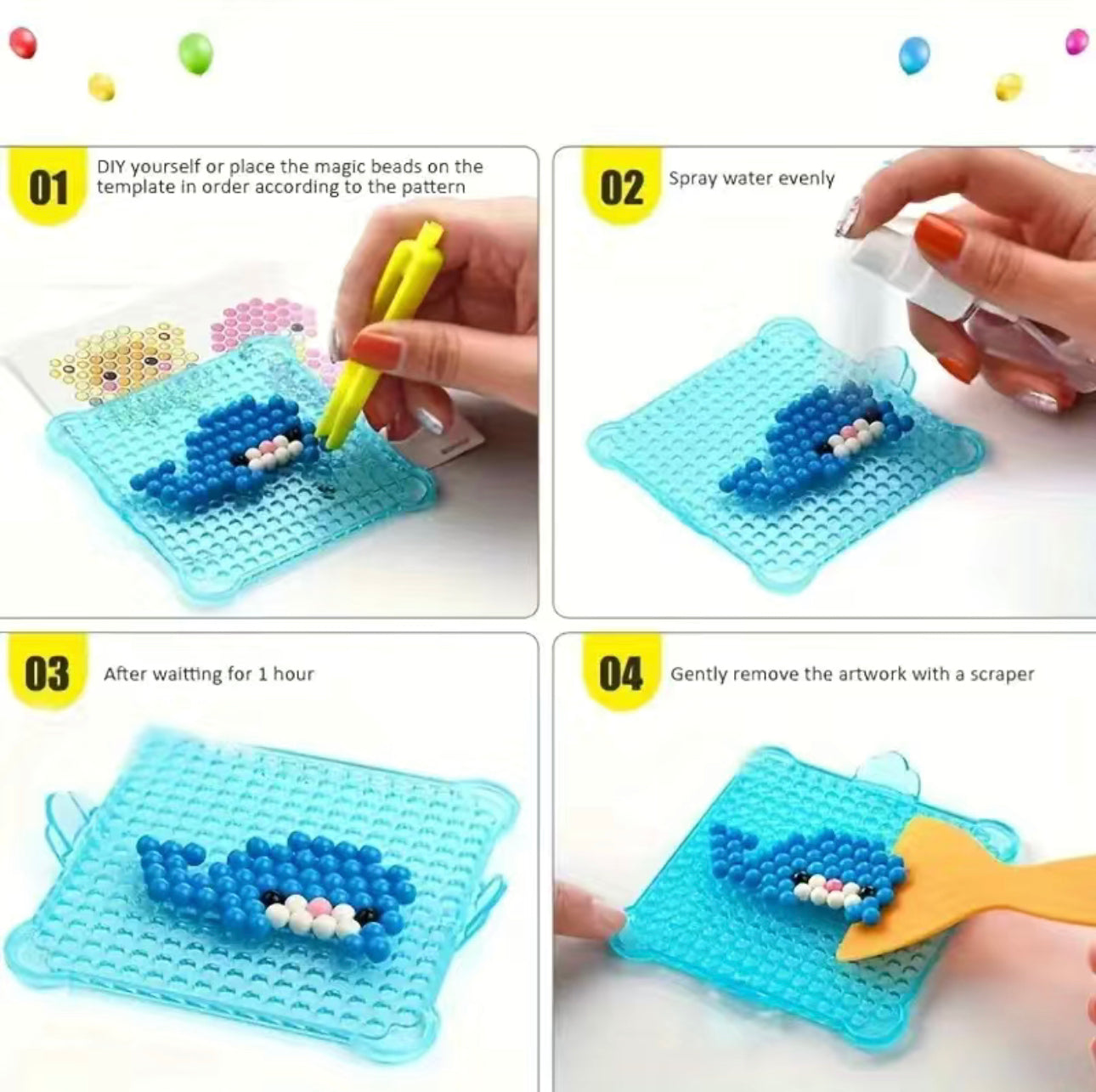Water Mist Magic Beads Set