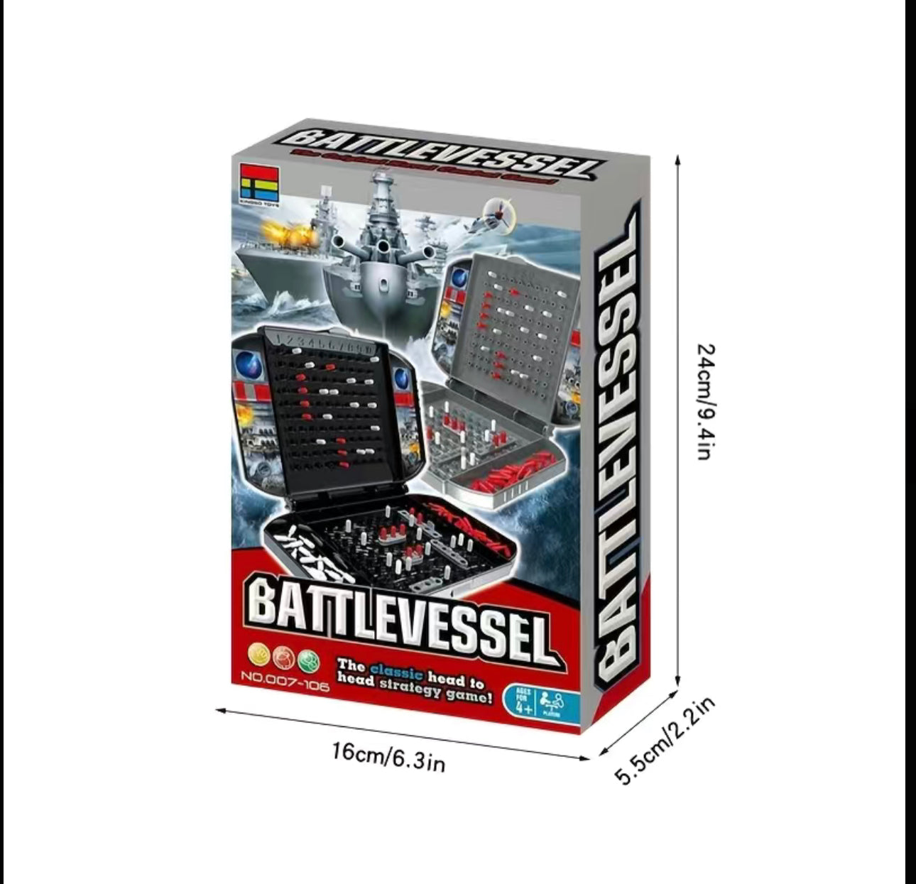 Warship Sea Battle Board Game