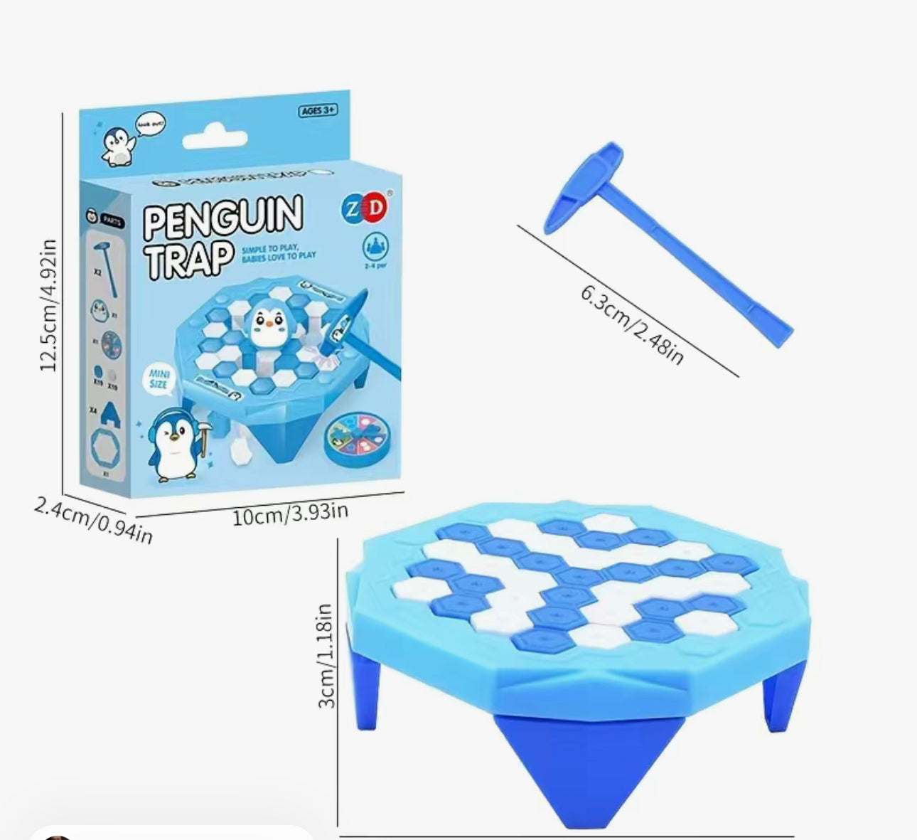 Puzzle Table Games Penguin