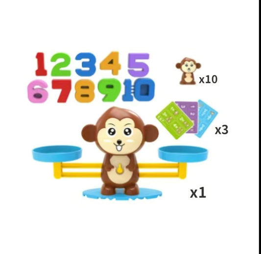 Math Toy Digital Monkey Balance