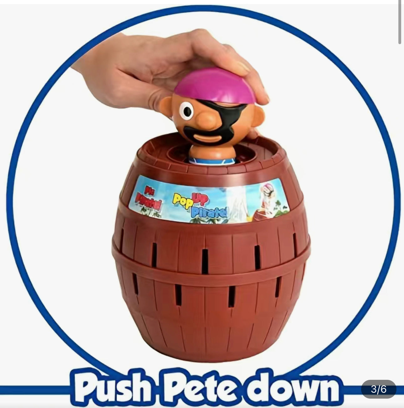 Pop-Up Pirate Game
