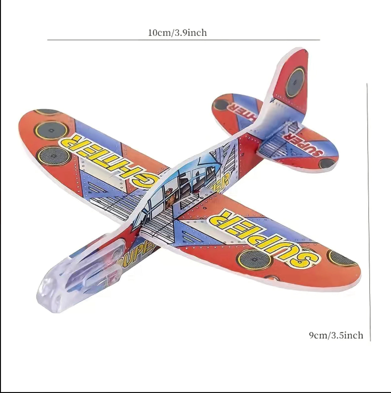 Cartoon Hand Throwing Mini Foam Small Aircraft