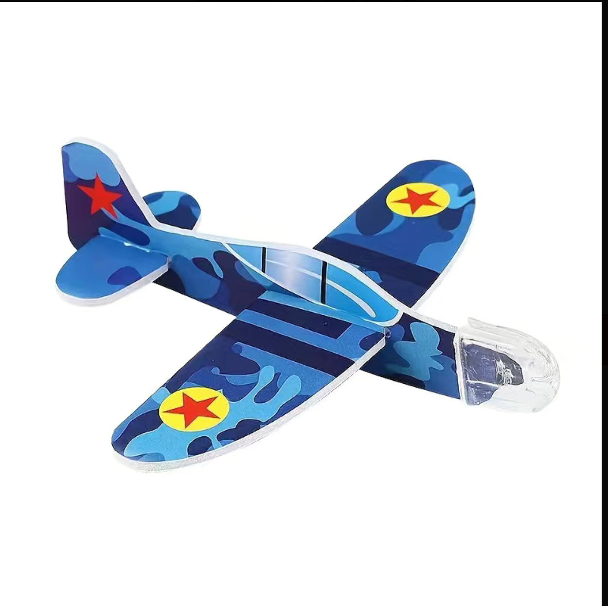 Cartoon Hand Throwing Mini Foam Small Aircraft