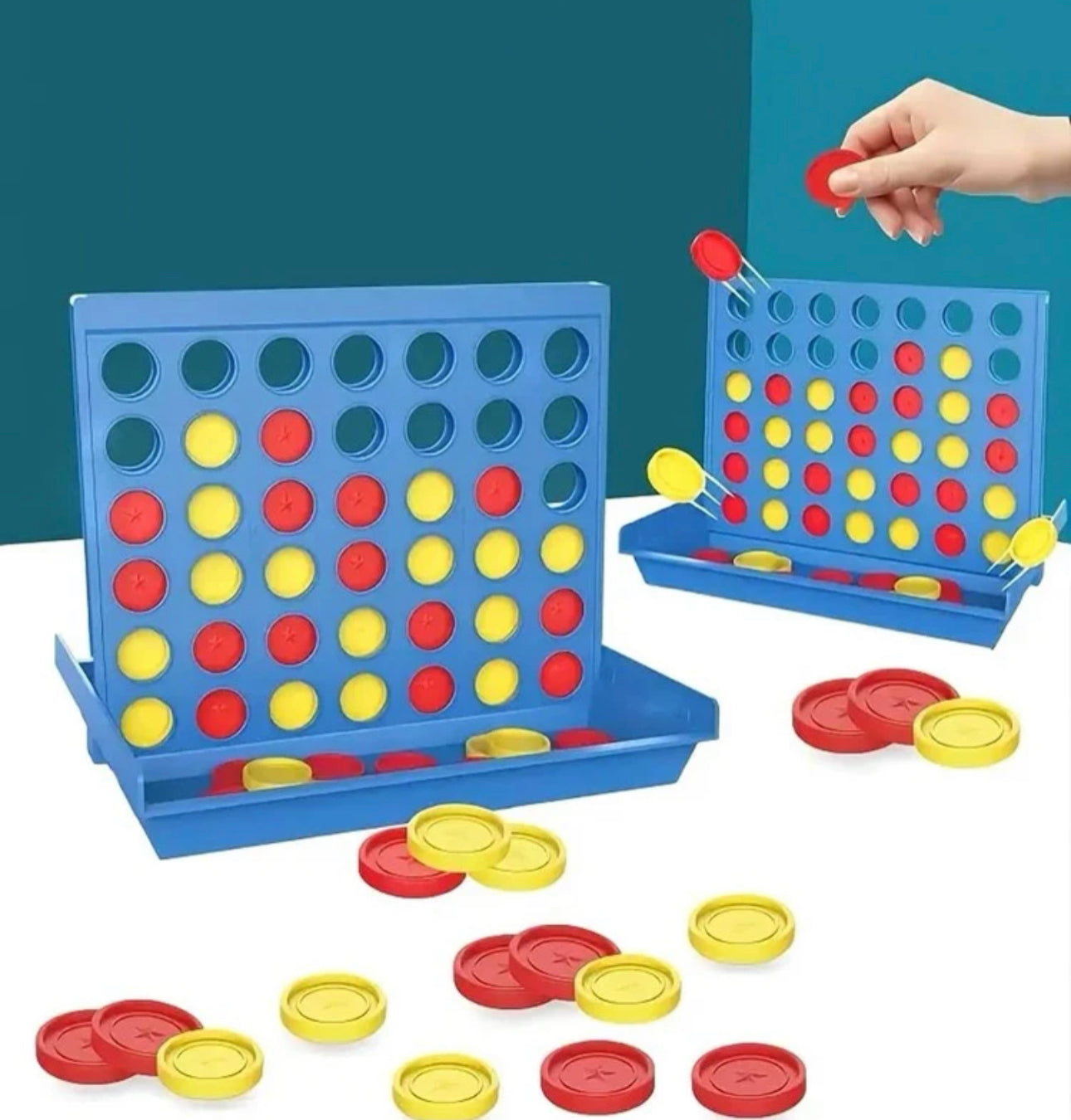 1 pieza de ajedrez 3D clásico 4 en fila,