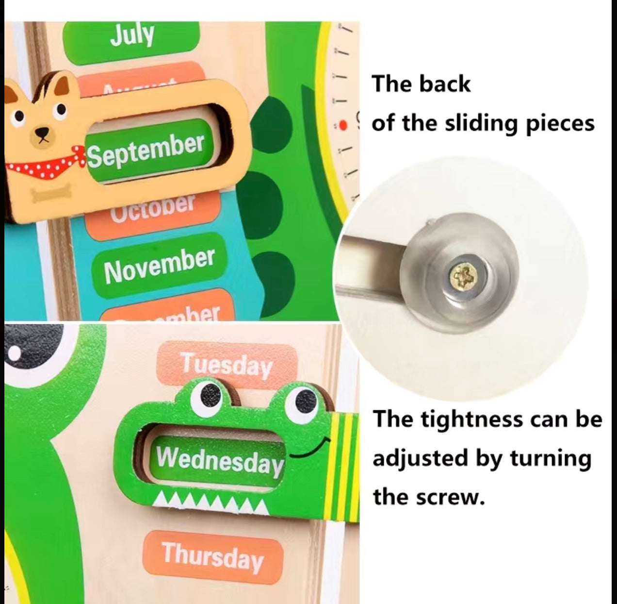 Educational Clock For Kids