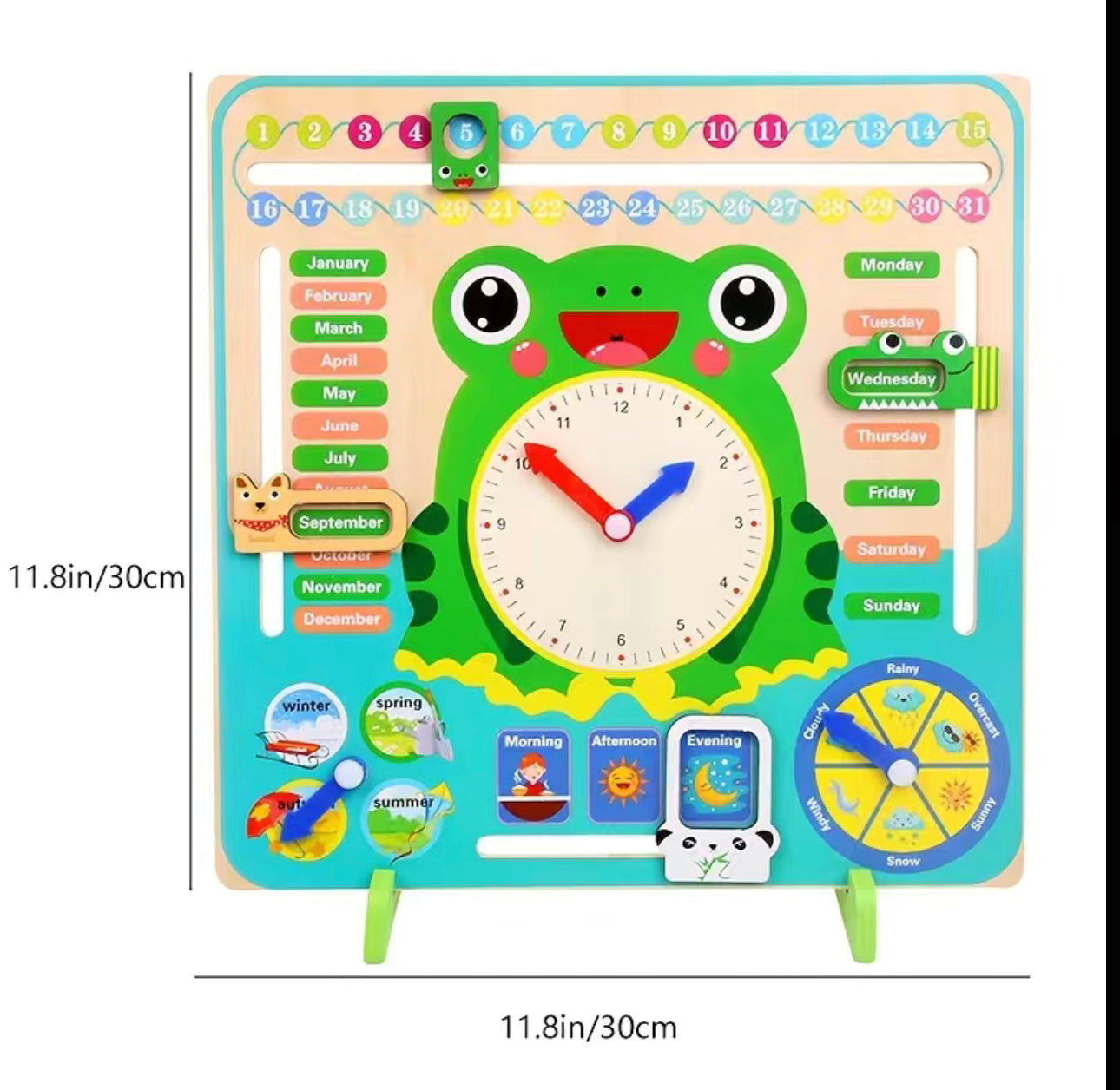 Educational Clock For Kids