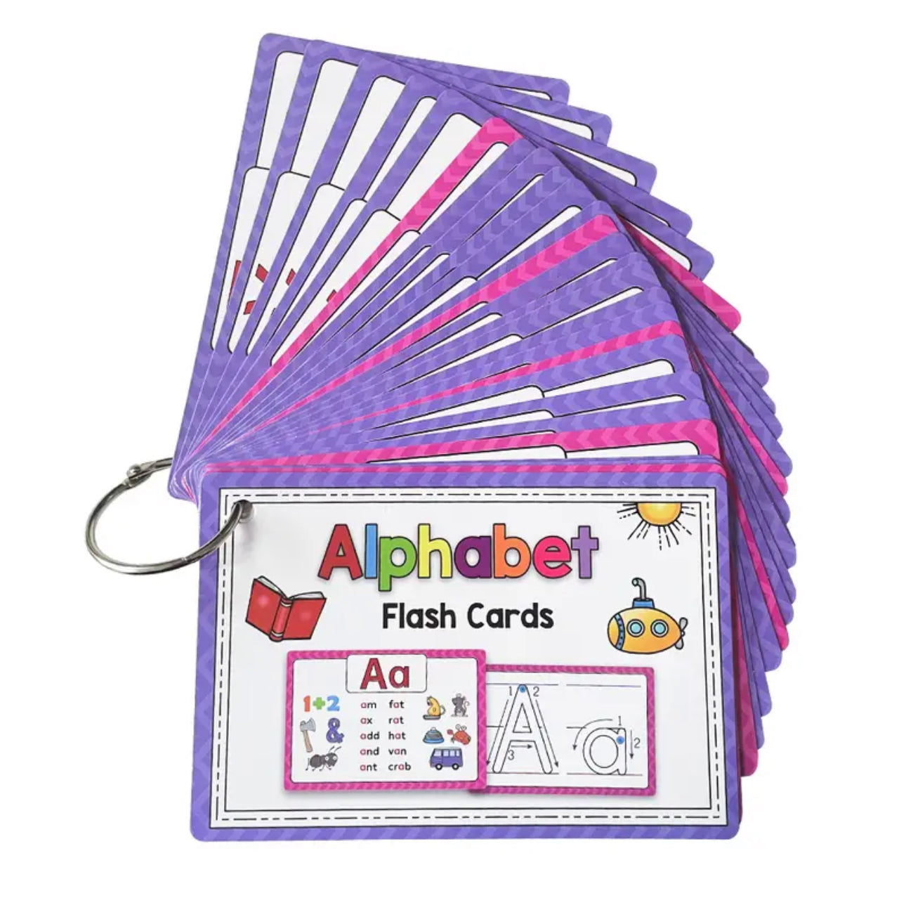 Erasable Alphabet & Phonics Flashcards
