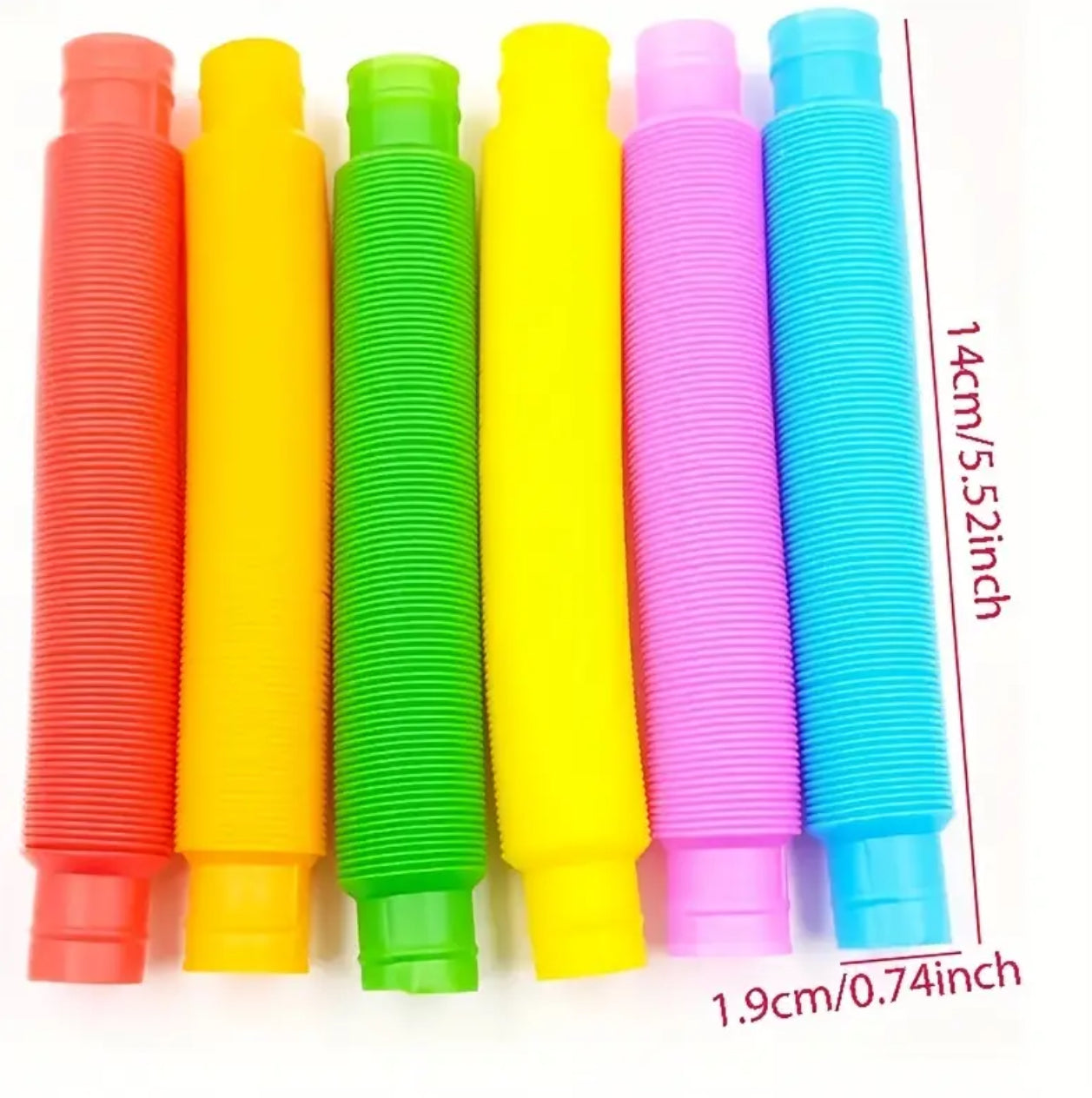 Colorful Sensory Play Tubes