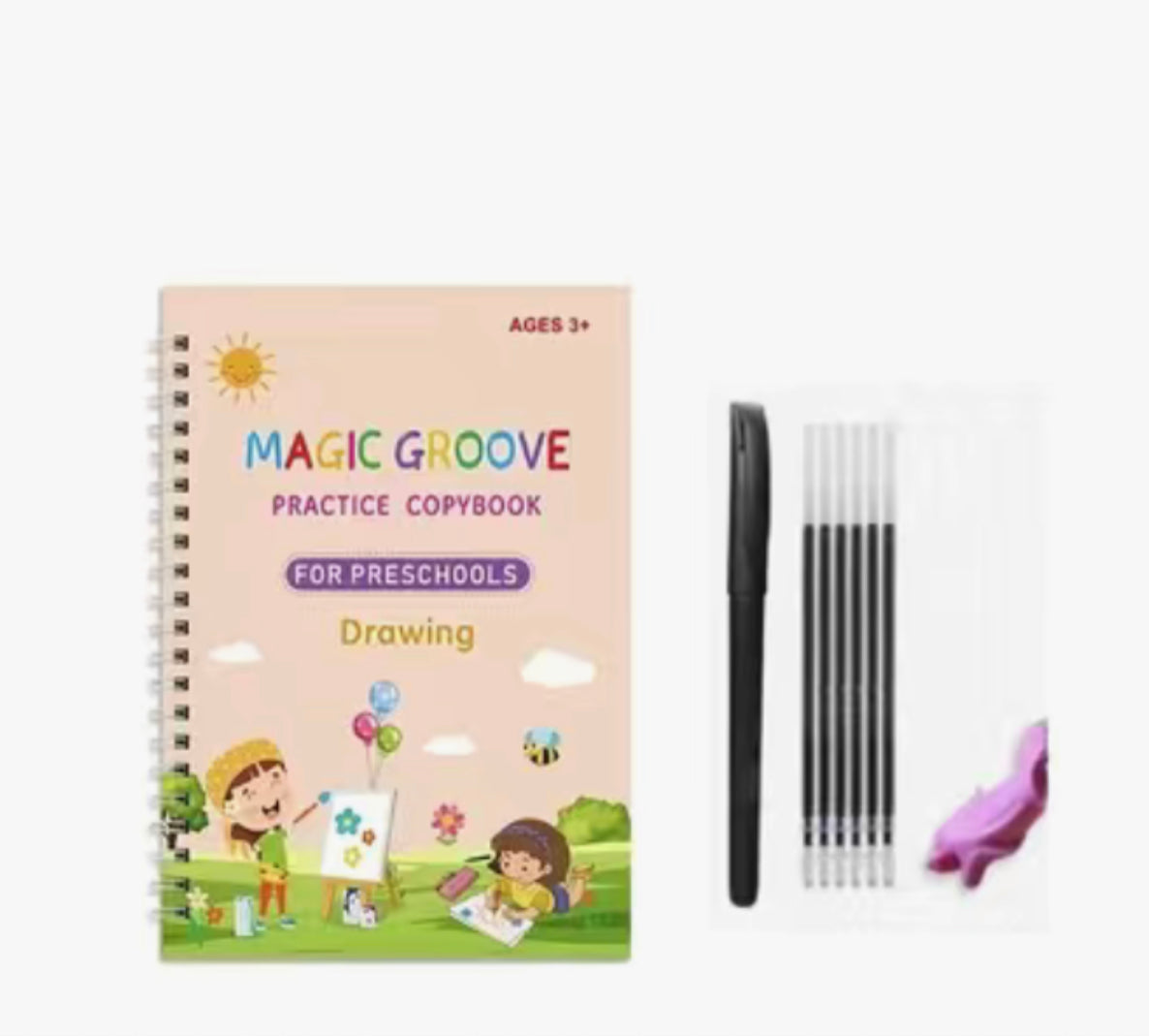 Cuaderno mágico de escritura a mano reutilizable