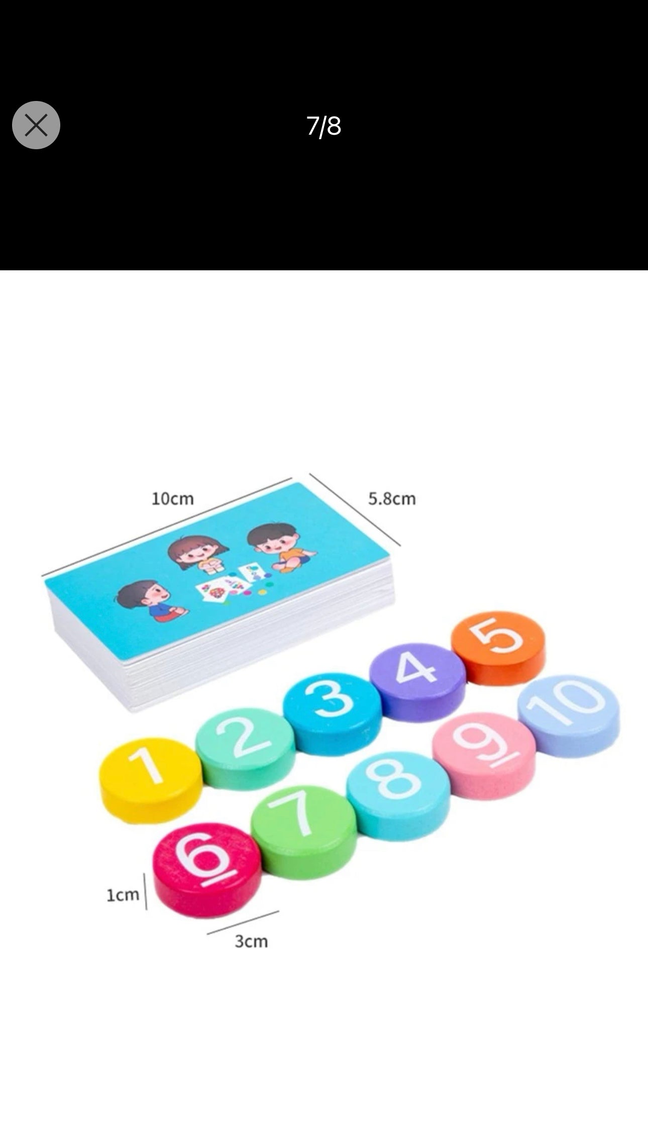 Math Operation Card