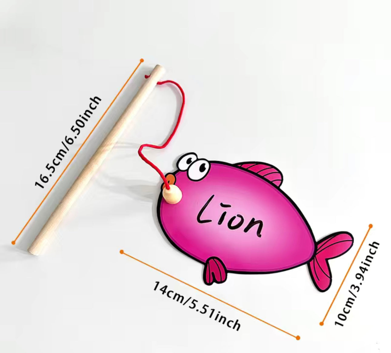 Erasable Magnetic Fishing Toys
