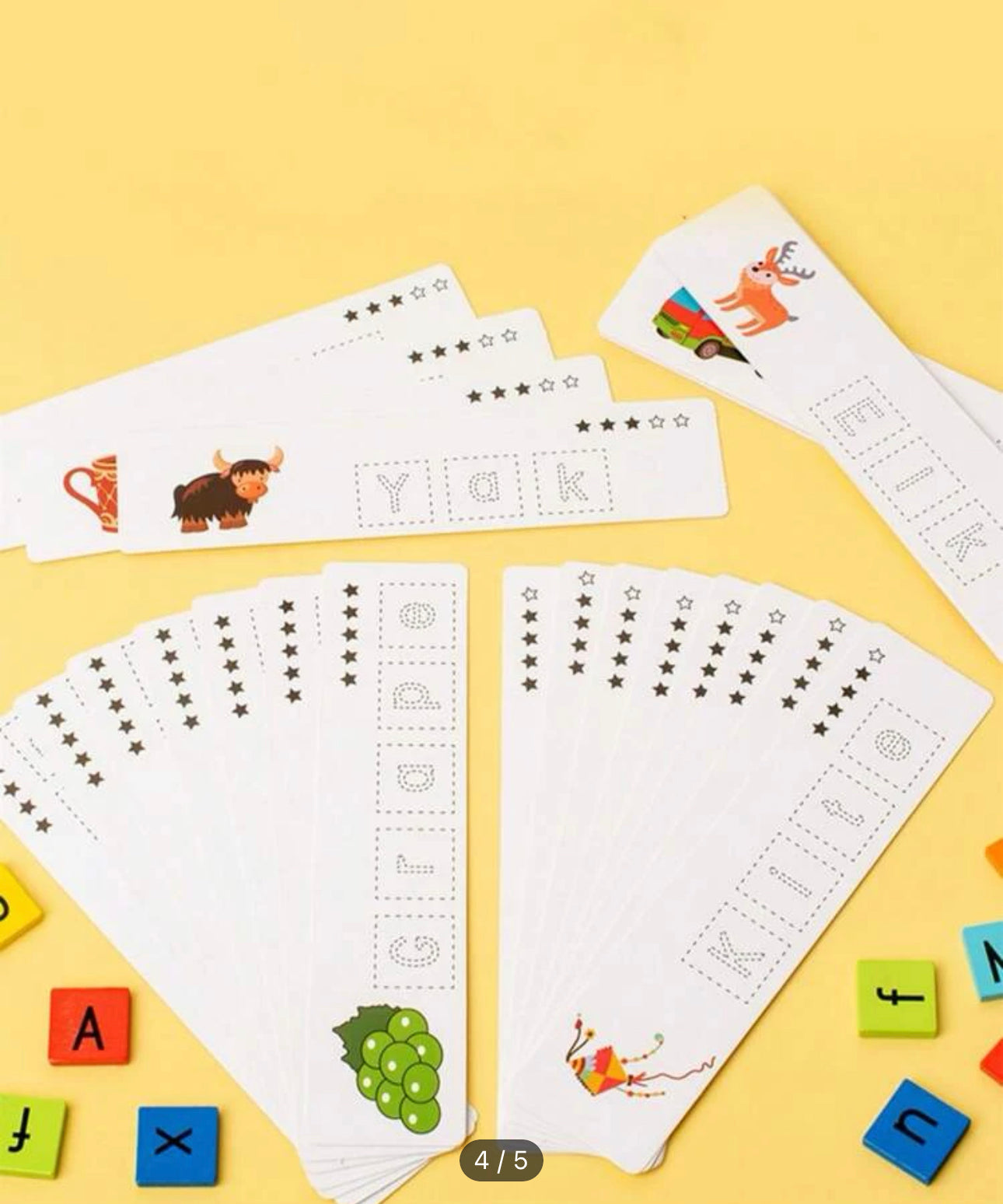 1 pieza juguete educativo de ortografía de palabras para niños