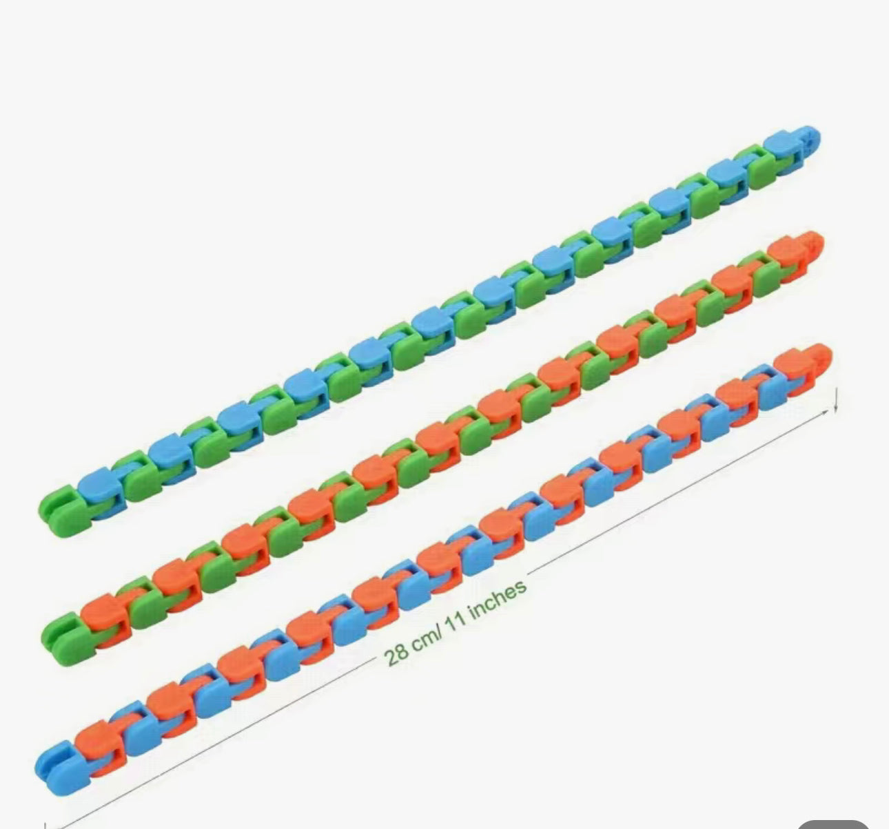 Divertido juguete Fidget Track Snap And Click