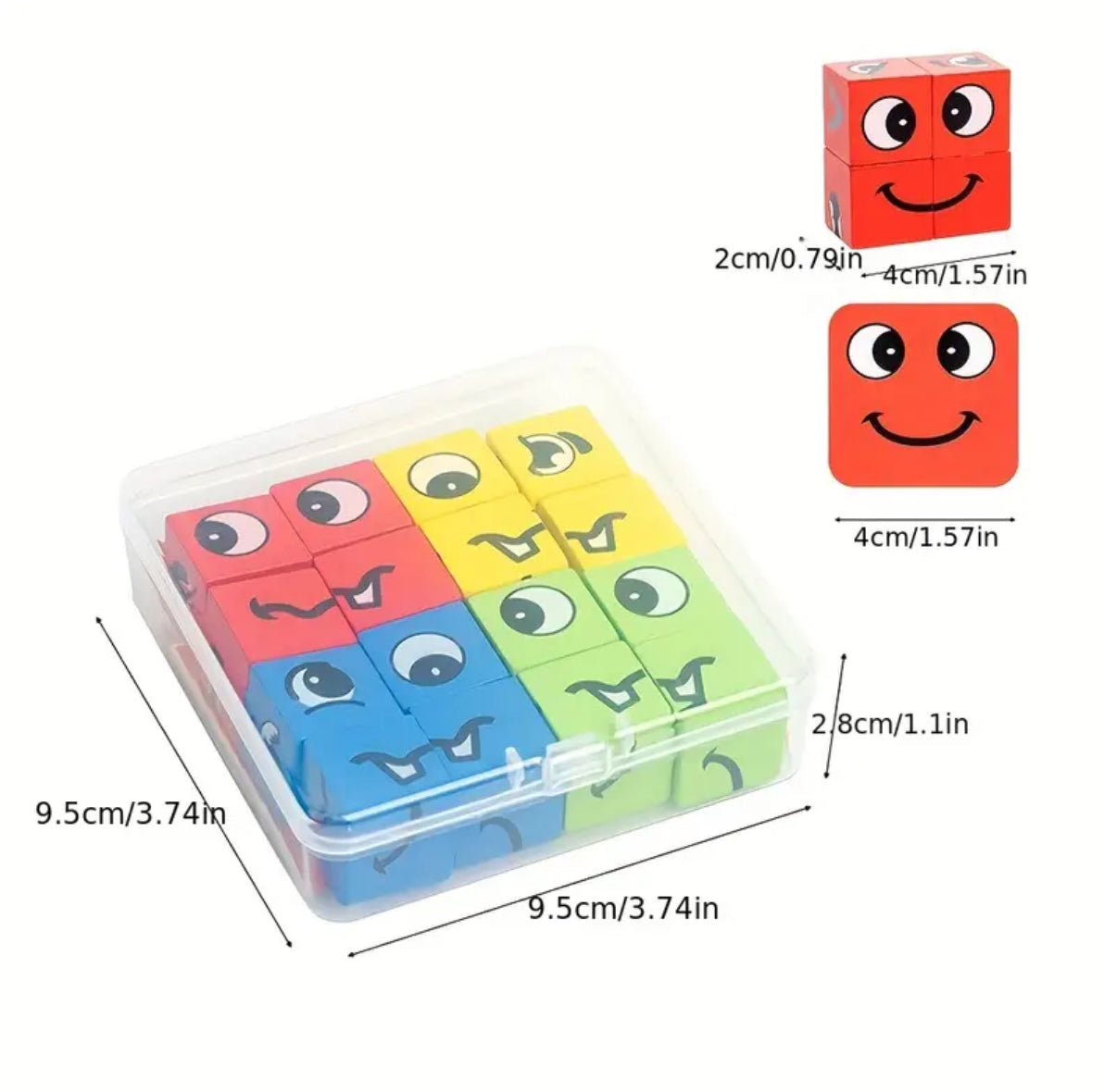 4-in-1 Wooden Puzzle