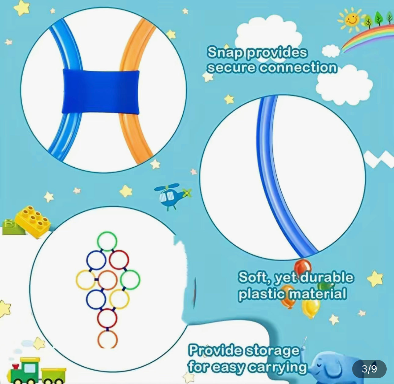 Juego circular de rayuela