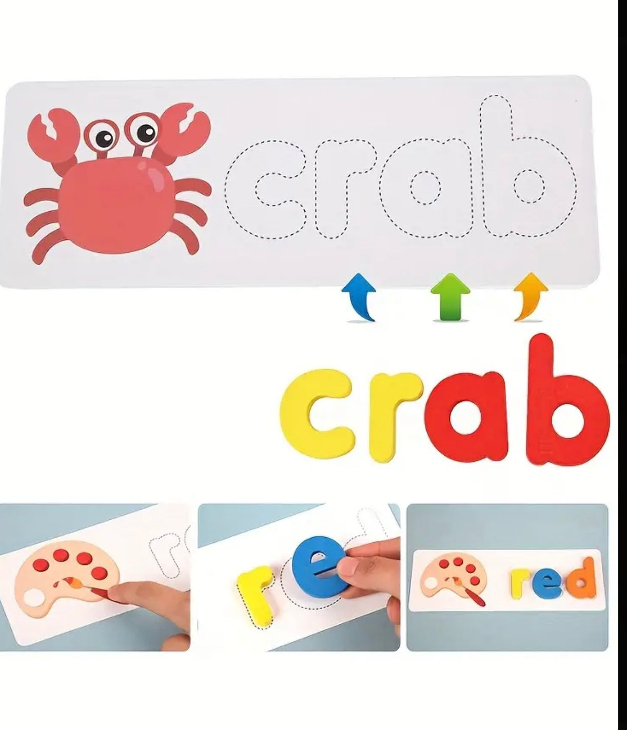 Wooden spelling