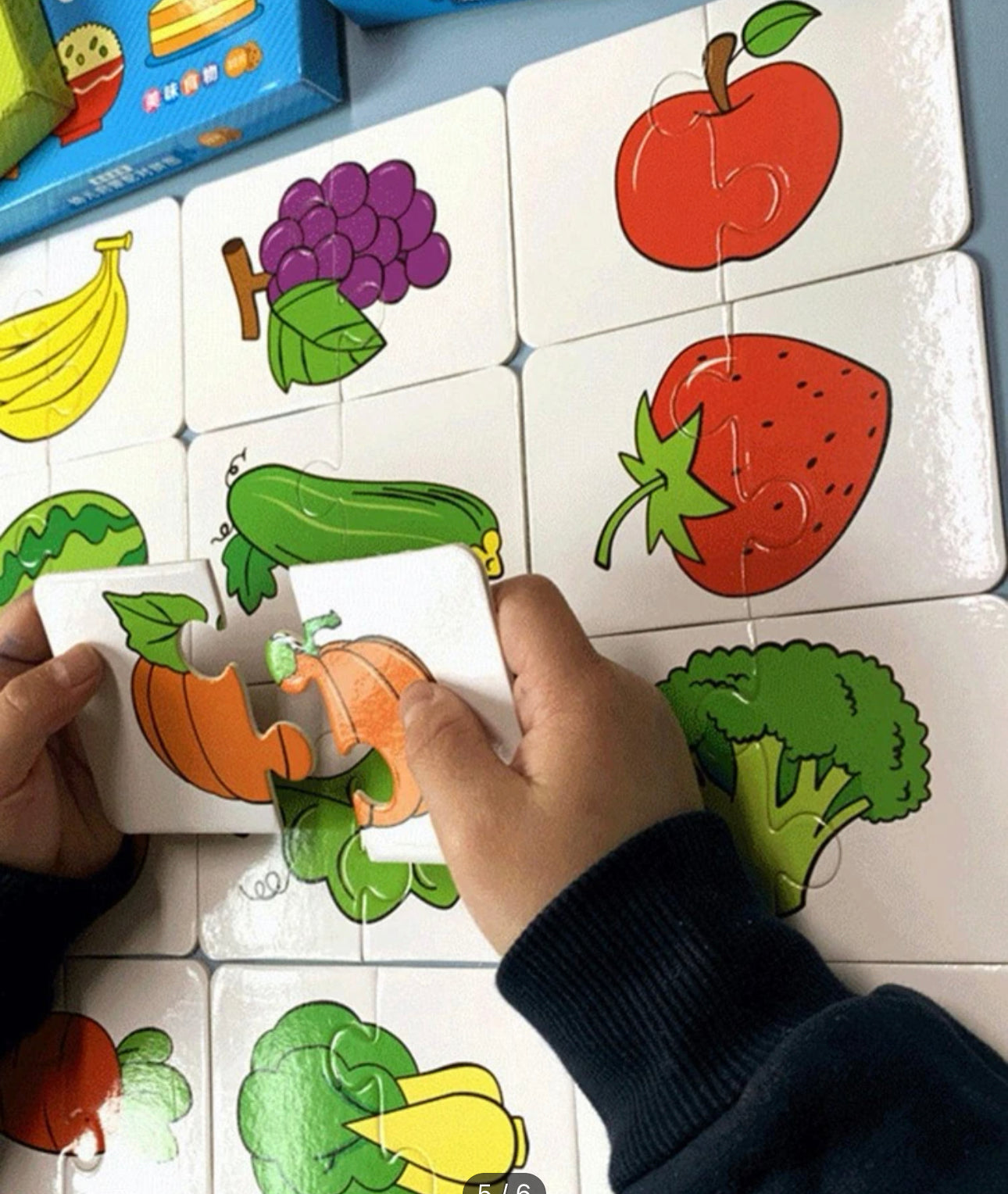 Rompecabezas con gráfico de dibujos animados de 32 piezas