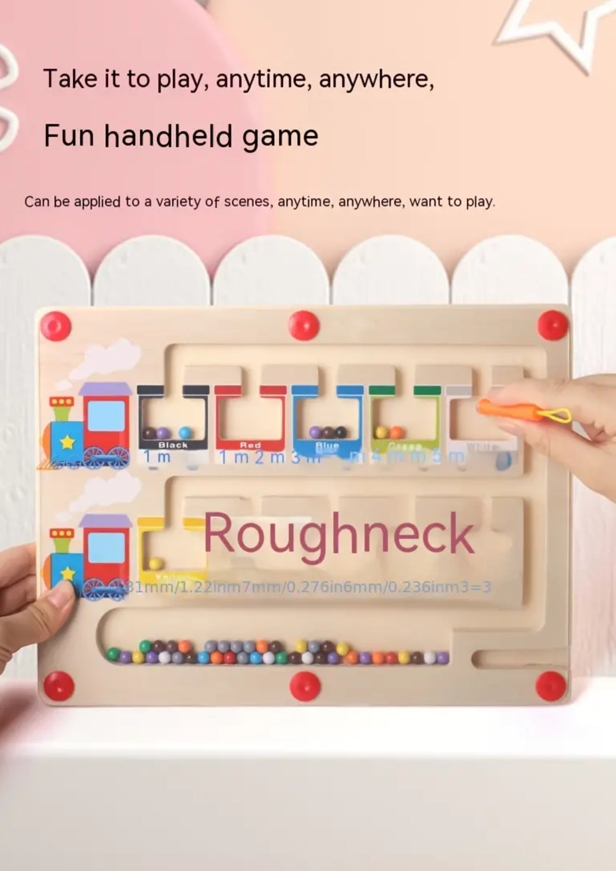 Vibrant Magnetic  Maze Wooden