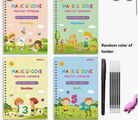 Cuaderno mágico de escritura a mano reutilizable