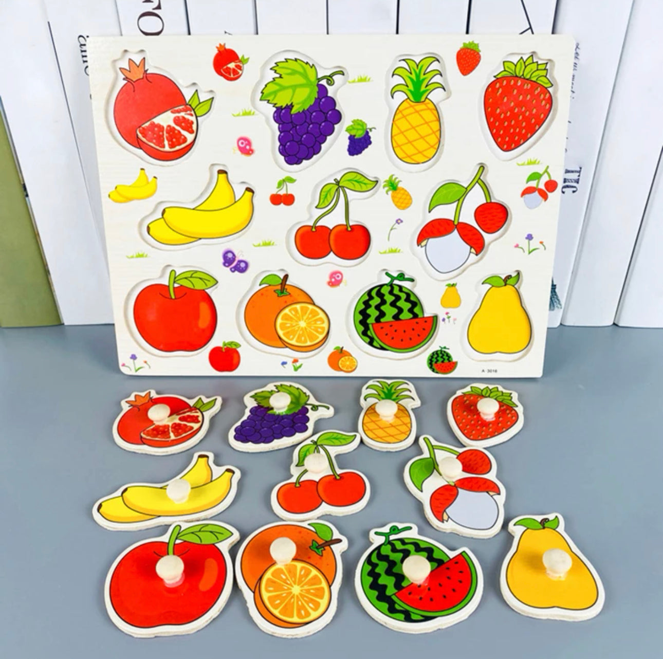 Frutas de madera
