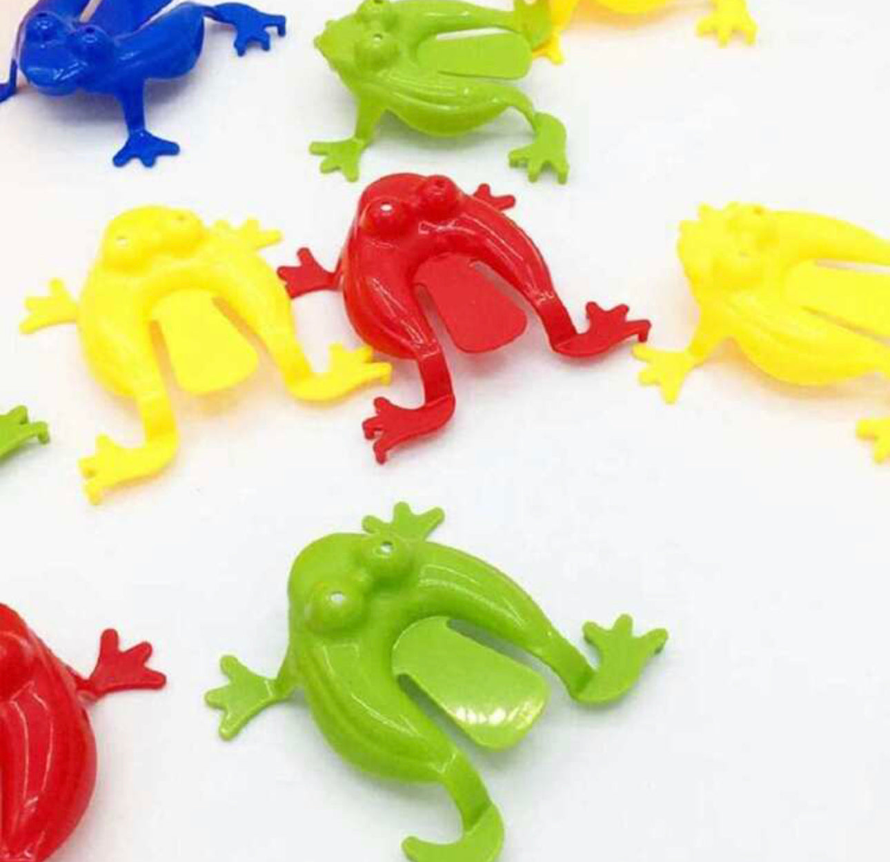 20 piezas ranita rebotadora antiestrés