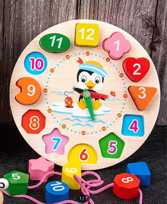 Enseñanza de la hora del reloj