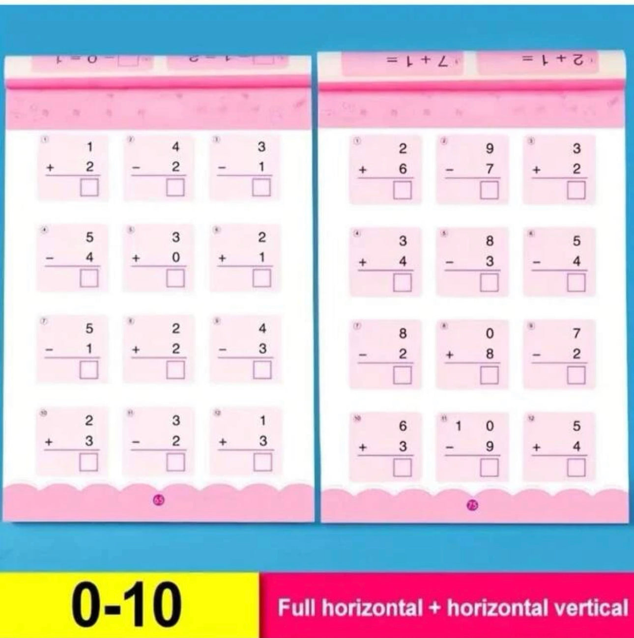 Libro de trabajo de matemáticas