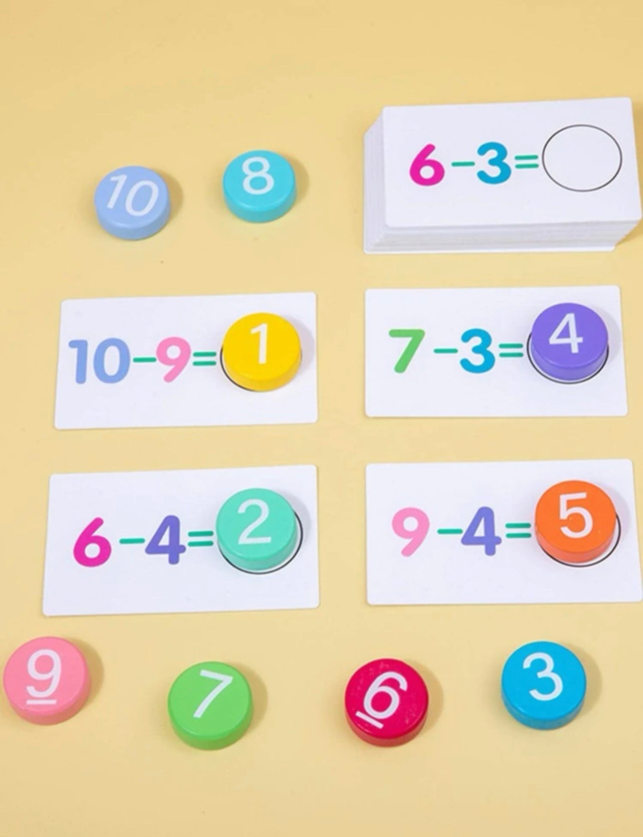 Math Operation Card