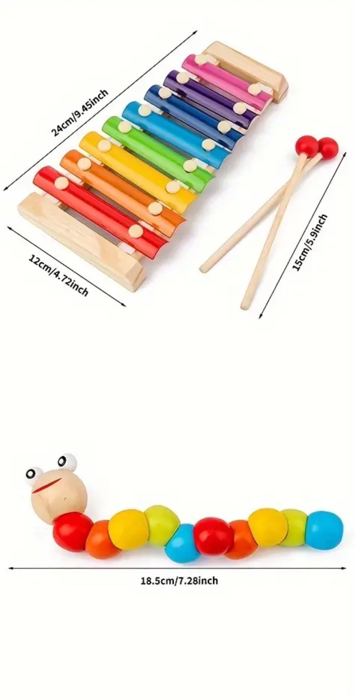 5-in-1 Wooden Set