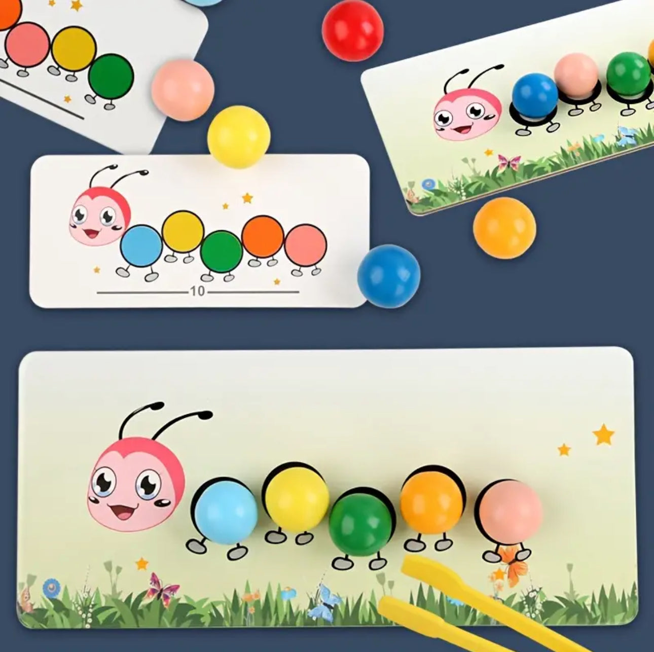 Caterpillar Bead Game