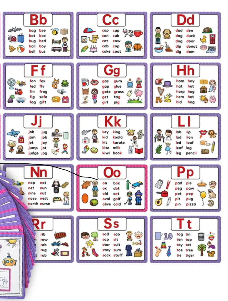 Erasable Alphabet & Phonics Flashcards