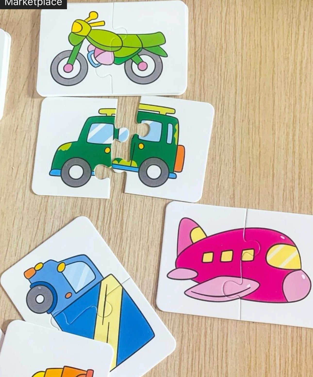 Rompecabezas con gráfico de dibujos animados de 32 piezas