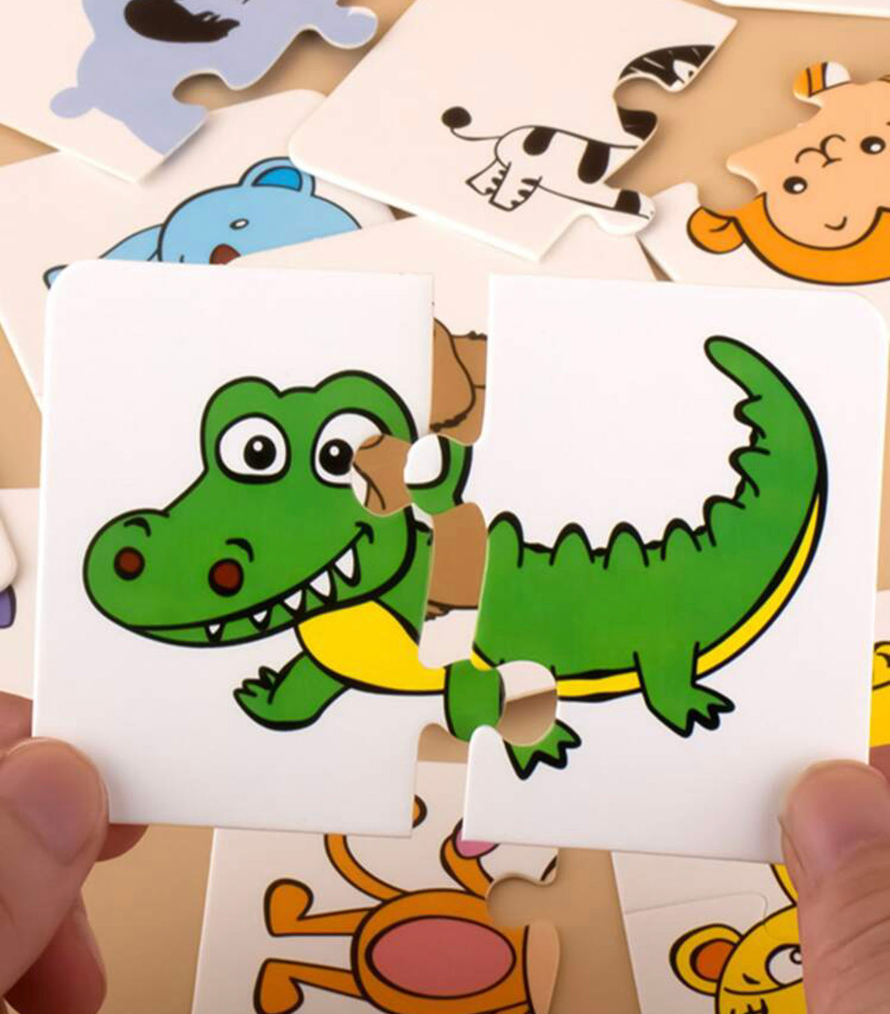 Rompecabezas con gráfico de dibujos animados de 32 piezas