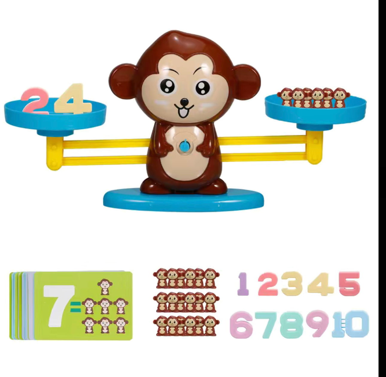 Math Toy Digital Monkey Balance