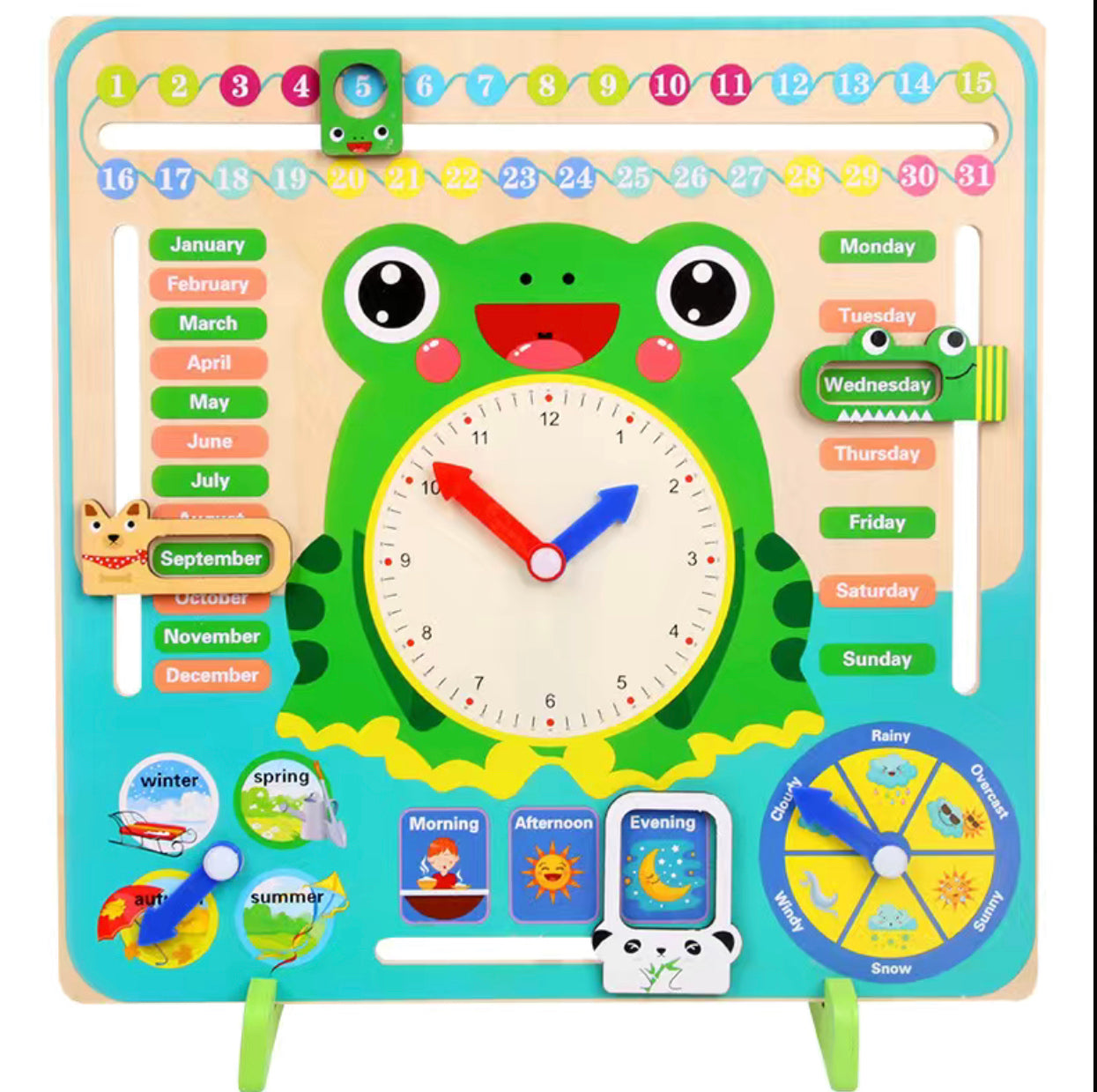 Educational Clock For Kids