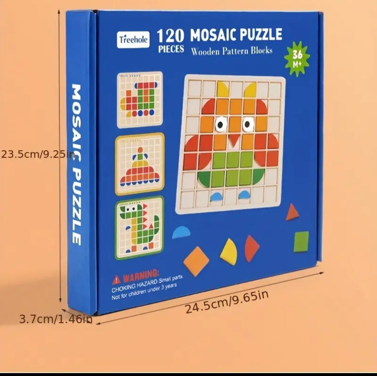 3D Wooden Mosaic Puzzles