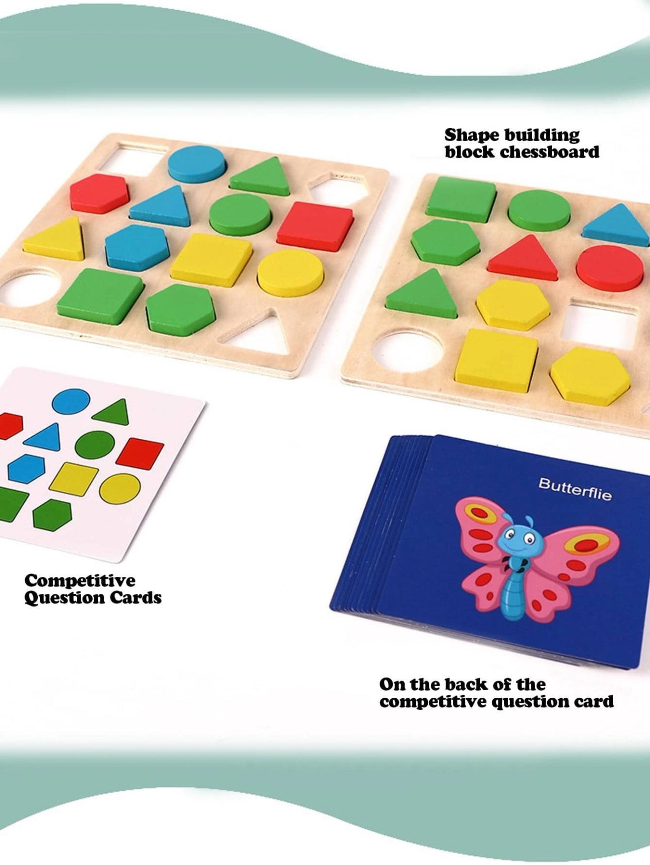 Block shapes matching toys