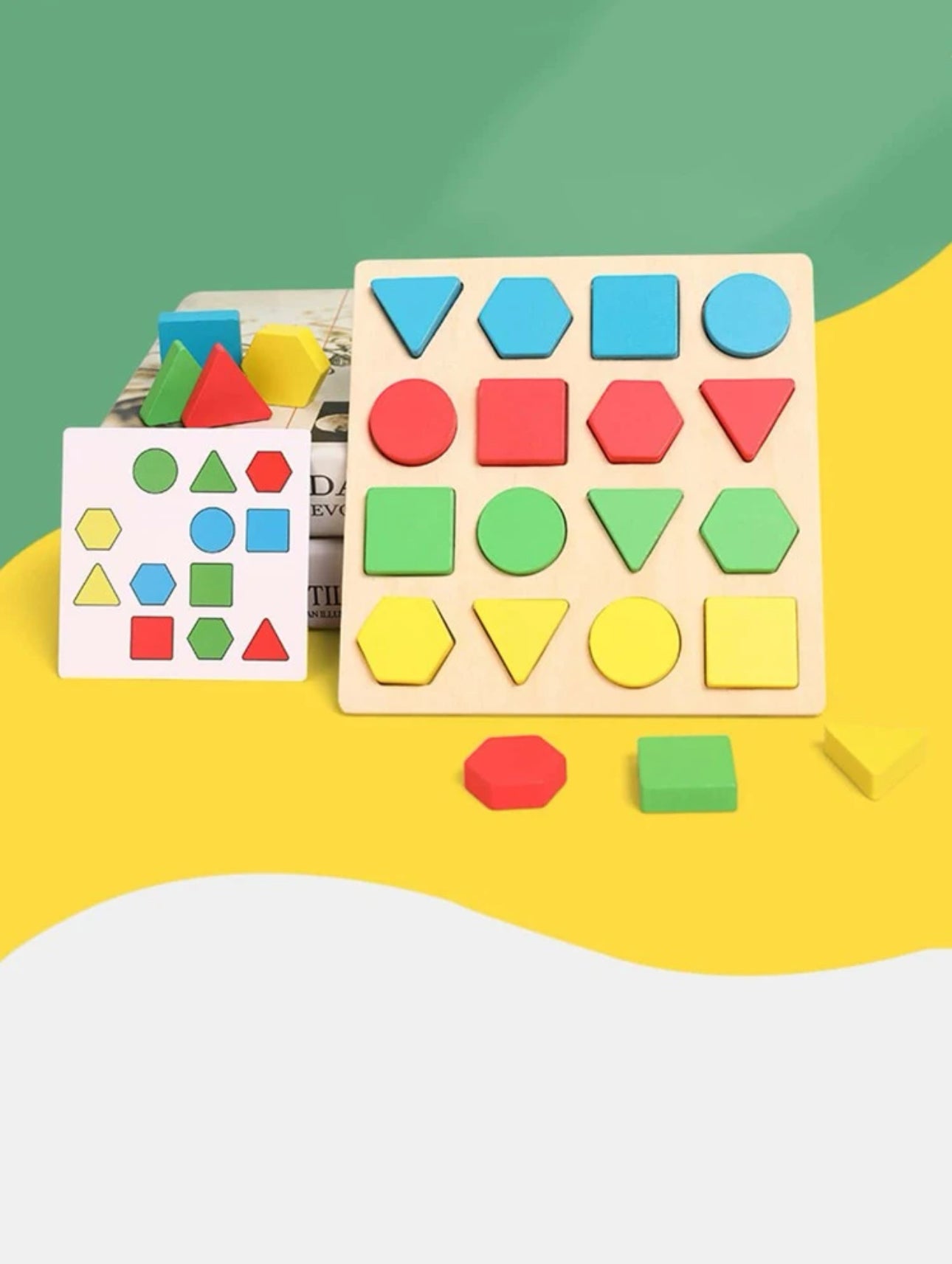 Block shapes matching toys