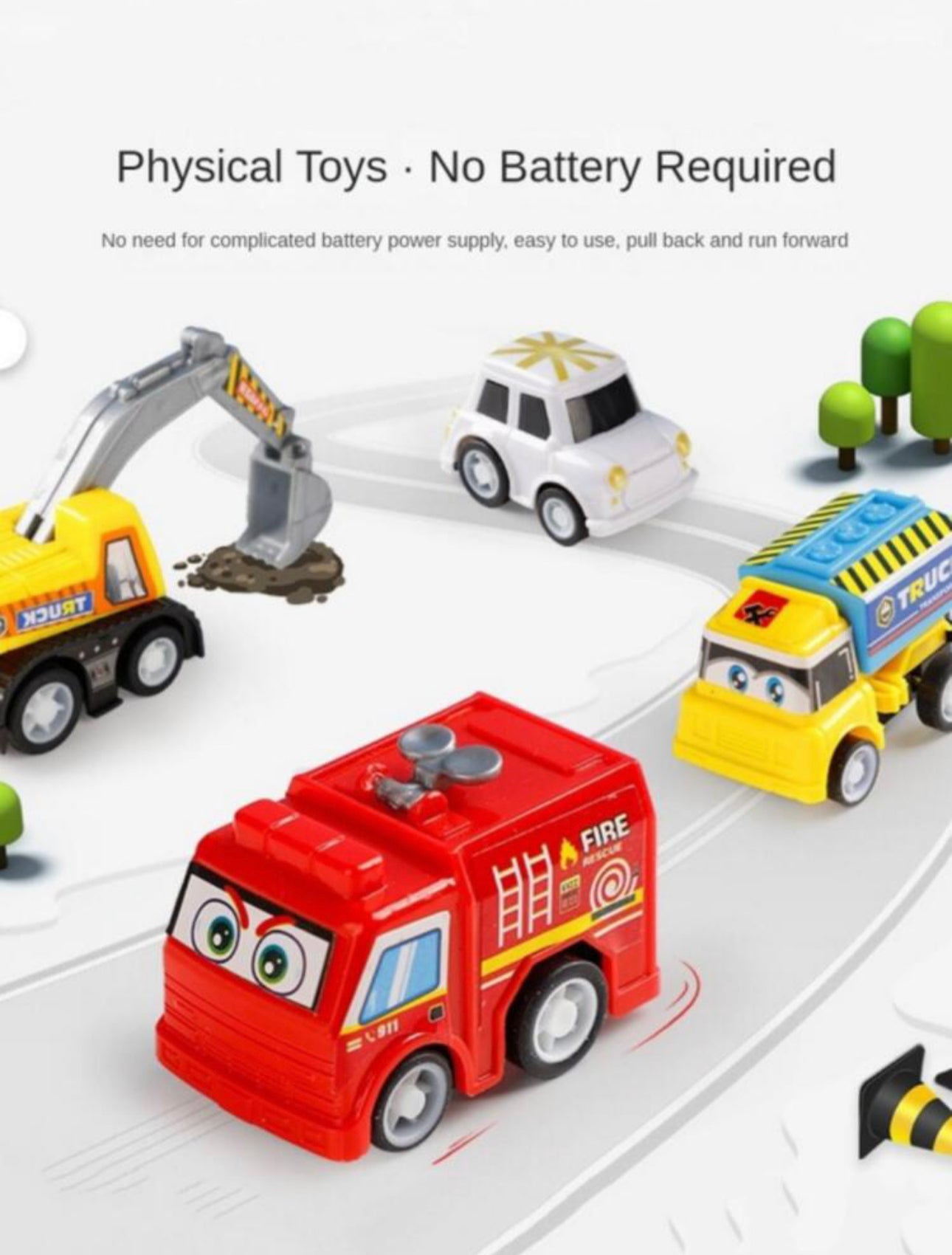 Cartoon Car Shaped Model Toy