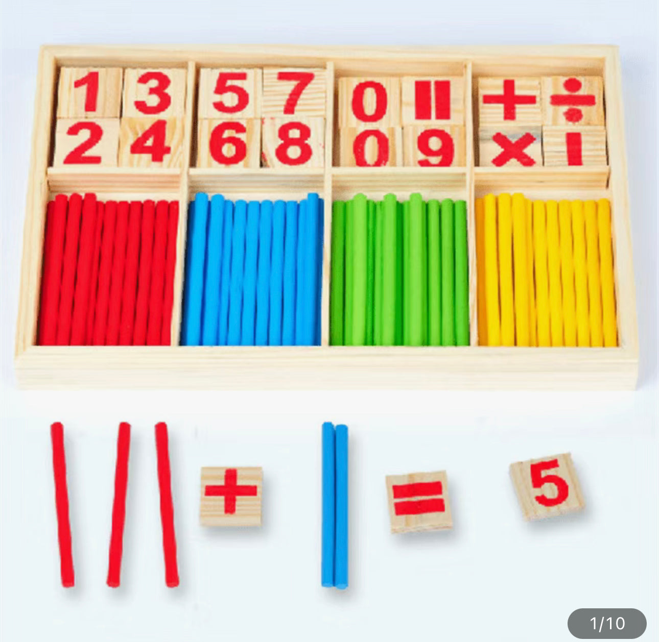 Math Wooden Set for Counting