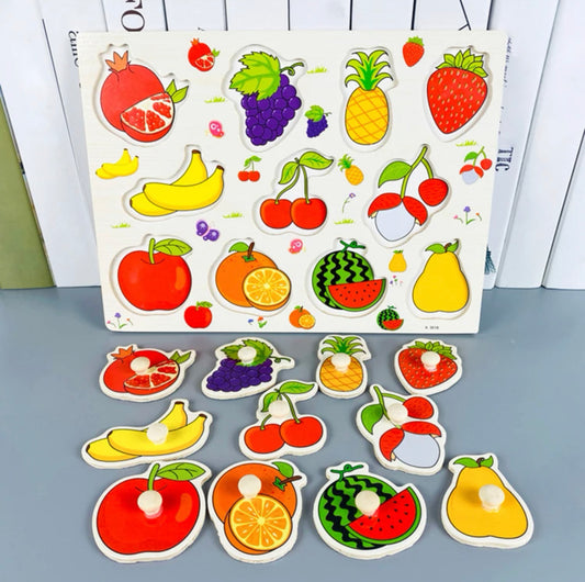 Wooden Fruits