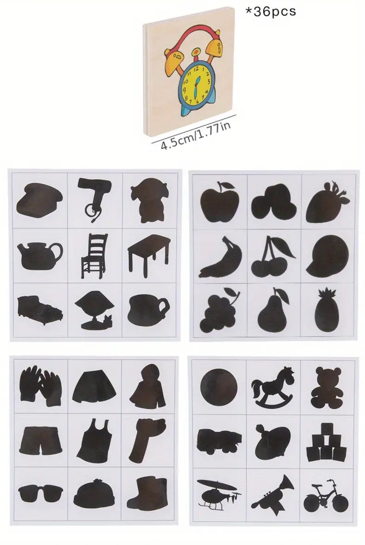 Shadow Shape Puzzle Matching