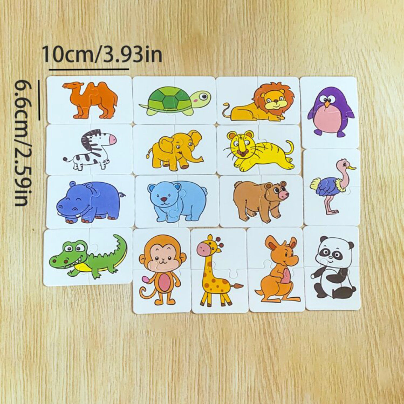 Matching puzzle Animals
